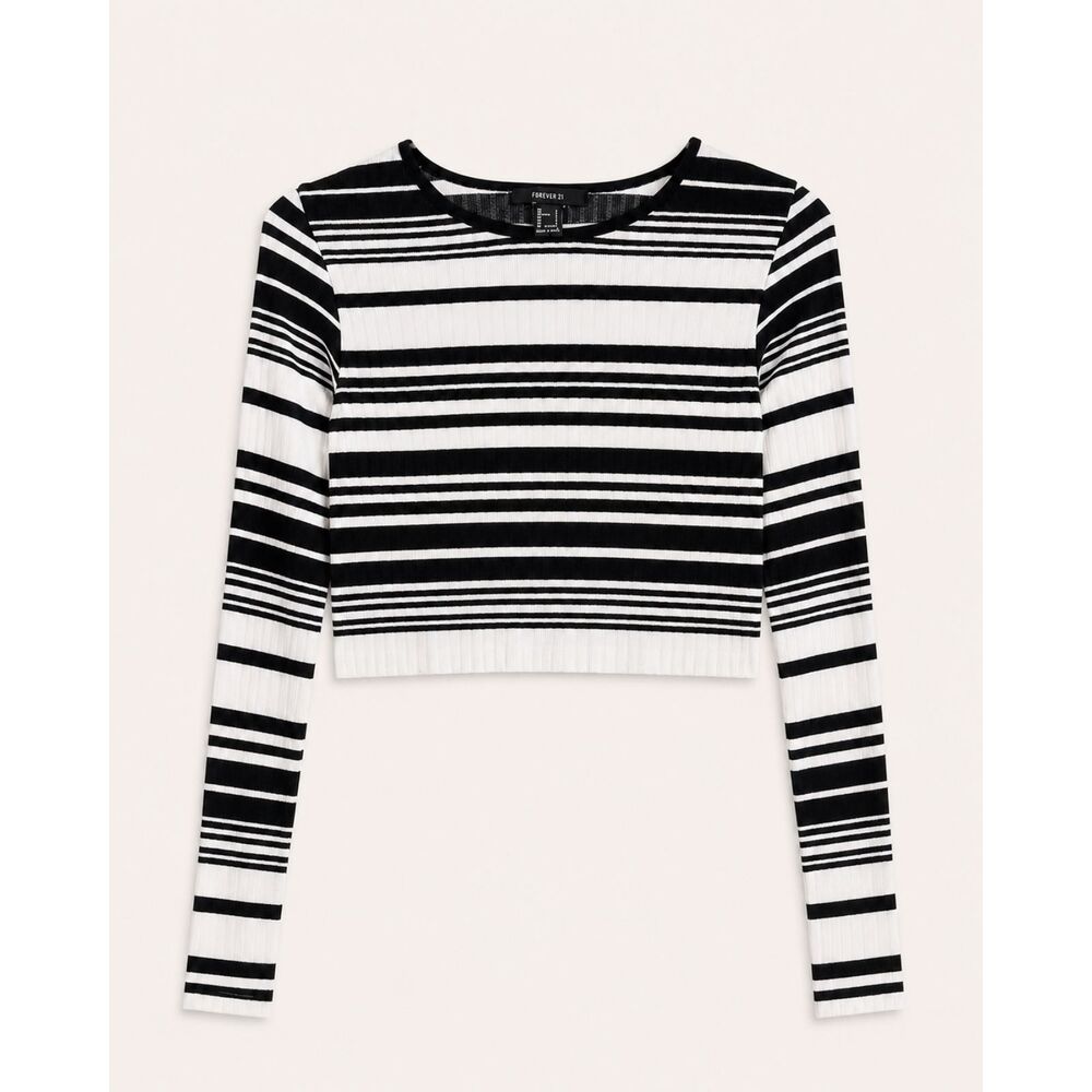 Long Sleeve Crop Top